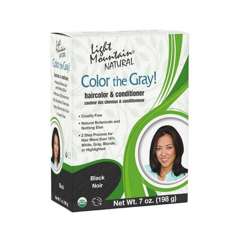 Light Mountain, Color The Gray, Black 7 Oz