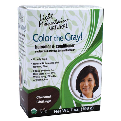 Light Mountain, Color The Gray, Chestnut 7 Oz