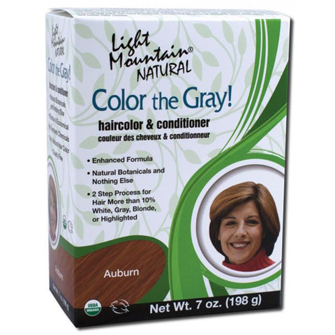 Light Mountain, Color The Gray, Auburn 7 Oz