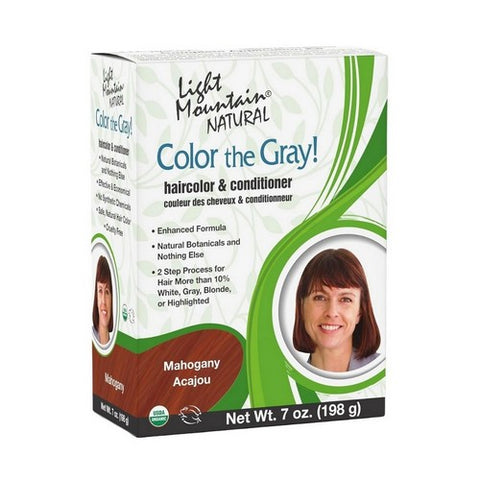 Light Mountain, Color The Gray, Mahogany 7 Oz