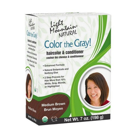 Light Mountain, Color The Gray, Brown-Medium 7 Oz