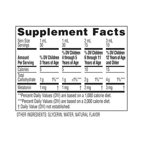 Aveeno, Children's Sleep Liquid with Melatonin, 1 Oz