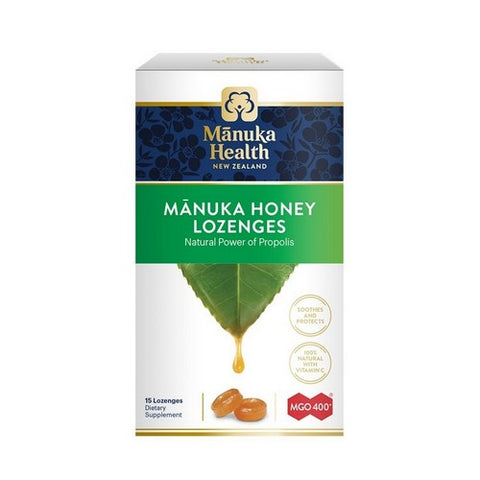 Manuka Health, Honey & Propolis Lozenges, 15 Count