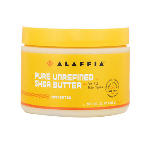 Alaffia, Shea Butter Unscented, 11 Oz
