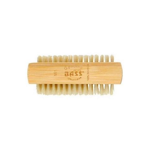 Bass Brushes, Natural Nail Brush Double Side, 1 Each