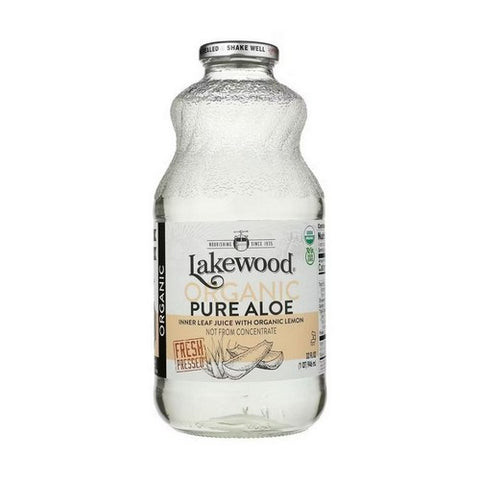 Lakewood Organic, Organic Pure Aloe Juice, 32 Oz