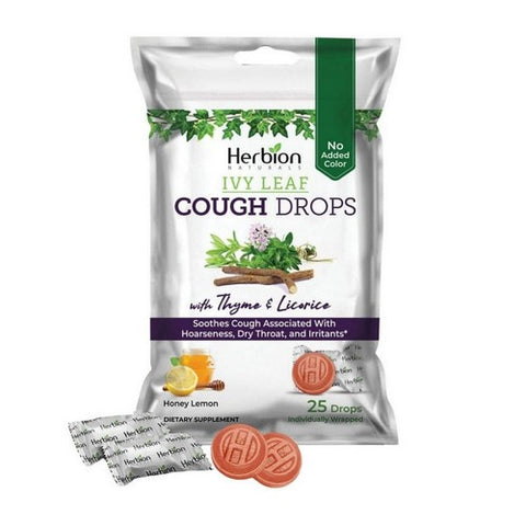 Herbion, Ivy Leaf Cough Drops, 0, 25 Count