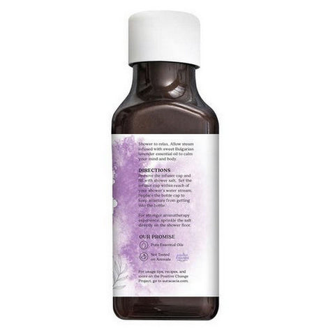 Aura Cacia, Shower Salt, Relaxing Lavender 16 Oz