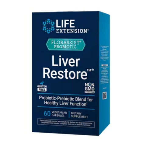 Life Extension, FLORASSIST Liver Restore, 0, 60 Caps