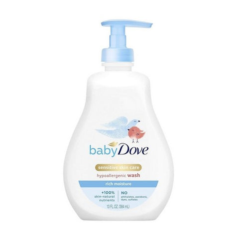 Dove, Baby Dove Tip To Toe Wash Rich Moisture, 13 Oz