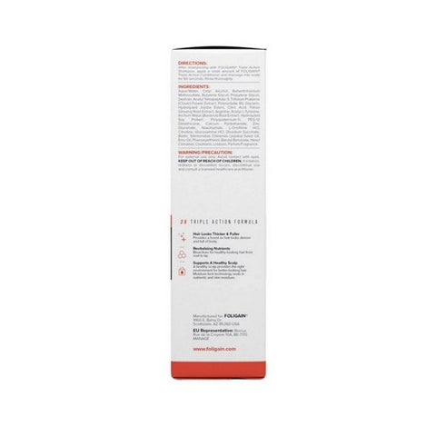 Foligain, Conditioner for Thinning Hair Mens, 8 Oz