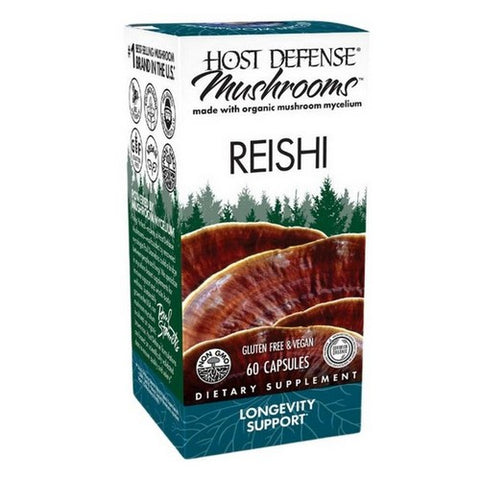 Host Defense, Reishi Capsules, 60 Cap