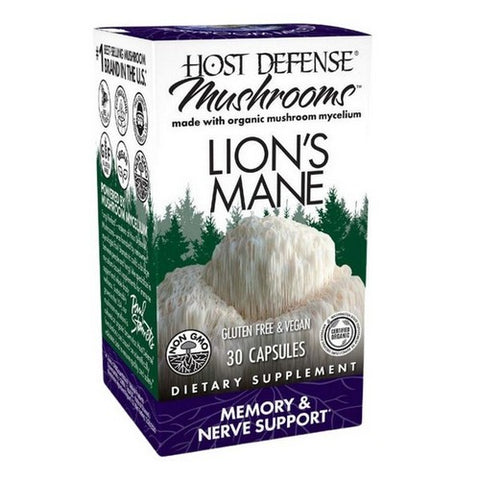 Host Defense, Lion's Mane Capsules, 30 Cap