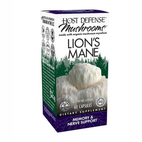 Host Defense, Lion's Mane Capsules, 60 Cap