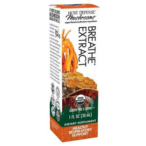Host Defense, Breathe Extract, 1 Fl Oz