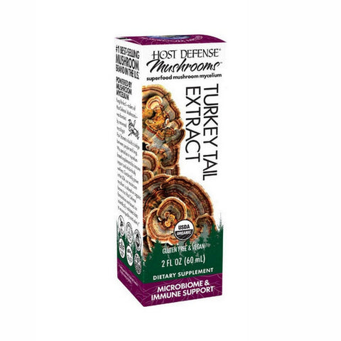 Host Defense, Turkey Tail Extract, 2 Fl Oz