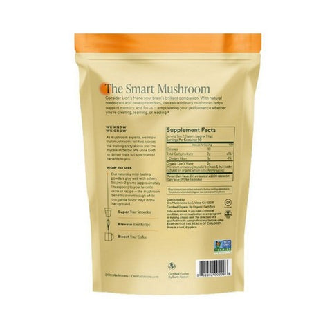Om Mushrooms, Mushroom Superfood Powder, Lion's Mane 60 Grams