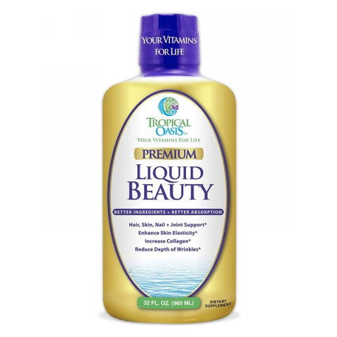 Tropical Oasis, Liquid Beauty, 32 Oz