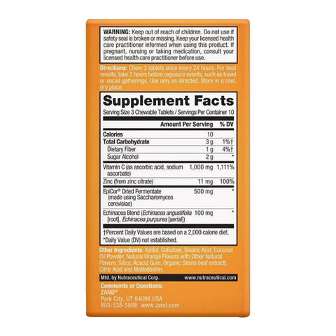 Zand, Immune Fast, 30 Count