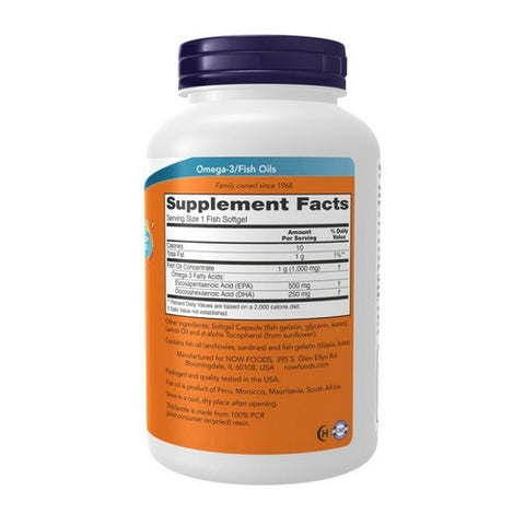 Now Foods, Ultra Omega-3, 180 Softgels
