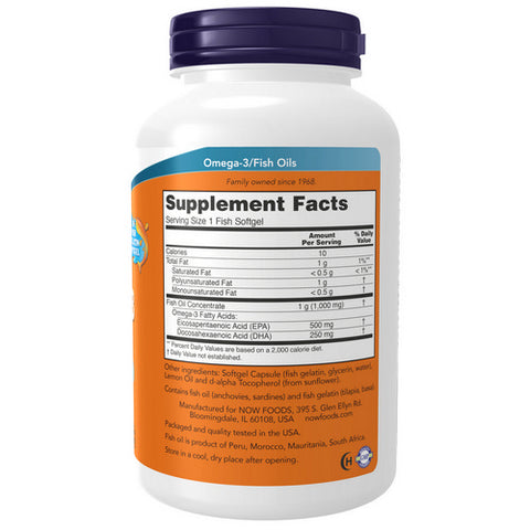 Now Foods, Ultra Omega-3, 180 Softgels