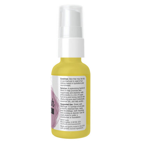 Now Foods, Nourish Facial Oil, 1 Oz
