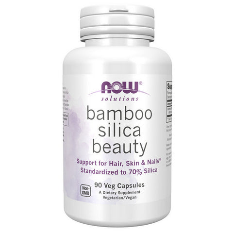Now Foods, Bamboo Silica Beauty, 90 Veg Caps