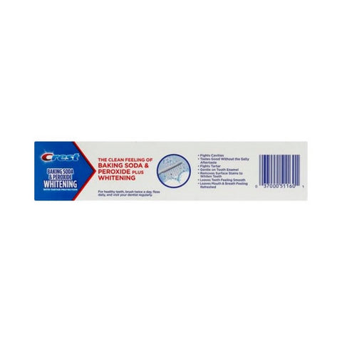 Crest, Whitening Fluoride Anticavity Toothpaste, Fresh Mint 5.7 Oz