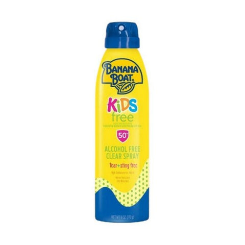 Banana Boat, Kids Free Continuous Spray Sunscreen SPF 50+, 6 Oz