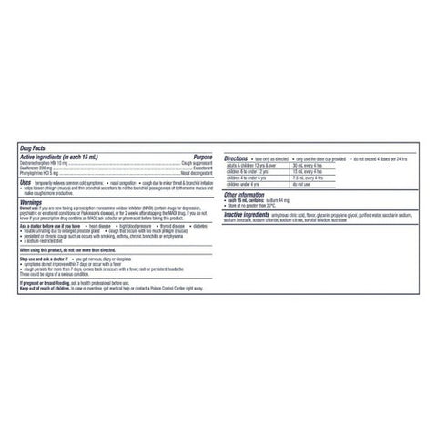 Vicks, Children's Cough Congestion Liquid, 6 Oz