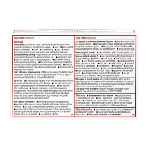 Sudafed Pe, Head Congestion + Pain Coated Caplets, 20 Each