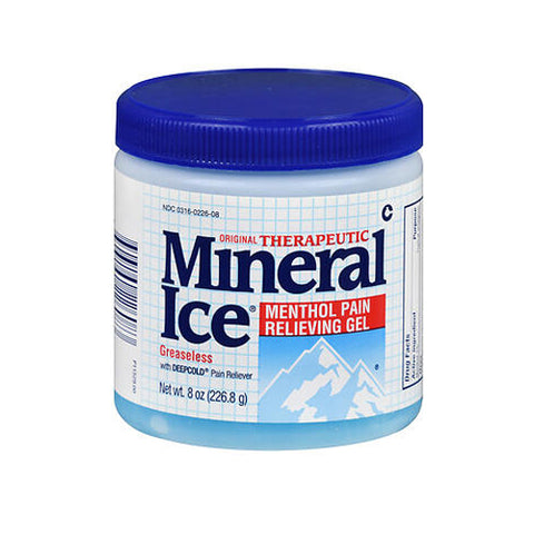 Natural Dentist, Mineral Ice Menthol Pain Relieving Gel Original, 8 Oz