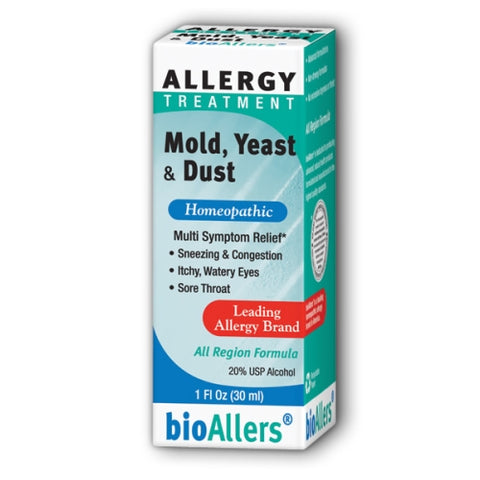 Natural Care, Bioallers Mold/Yeast/Dust Allergy Relief, 1 FL Oz