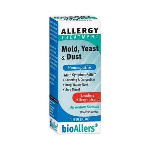 Natural Care, Bioallers Mold/Yeast/Dust Allergy Relief, 1 FL Oz