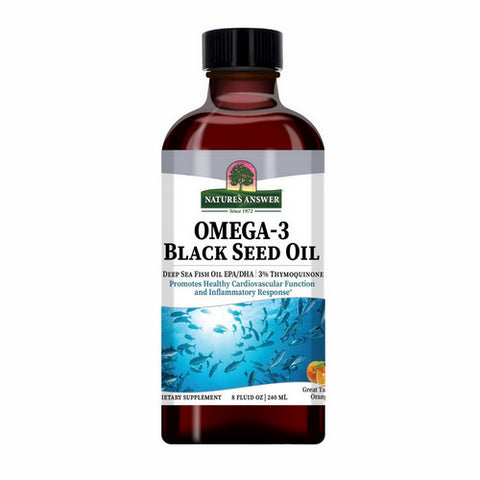Nature's Answer, Omega-3 Black Seed Oil, 8 Oz