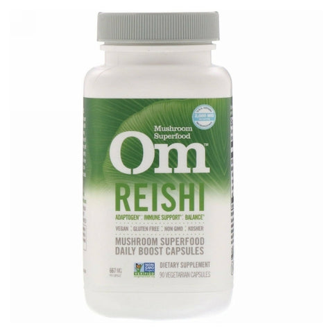 Om Mushrooms, Reishi, 90 Veg Caps