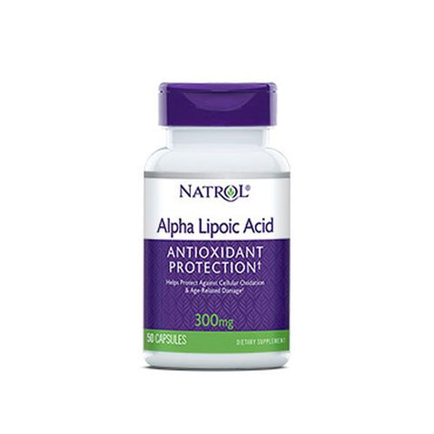 Natrol, Alpha Lipoic Acid, 300 MG, 50 Caps