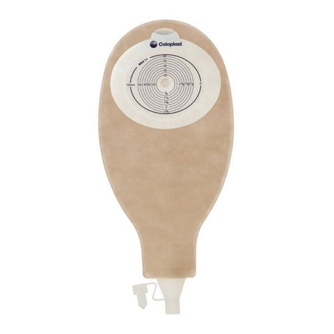 Coloplast, Ostomy Pouch SenSura  One-Piece System 12-1/2 Inch Length 3/8 to 3 Inch Stoma Drainable Flat, Trim t, Box Of 5