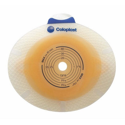 Coloplast, Ostomy Barrier SenSura  Click Pre-Cut, Standard Wear Double Layer Adhesive Green Code 3/4 Inch Stoma, Box Of 5