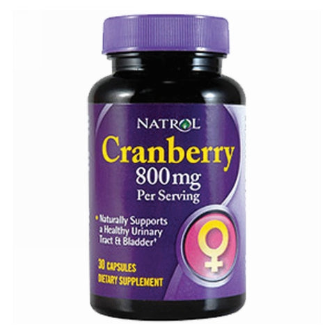 Natrol, Cranberry Womens Health, 430 Mg, 30 Caps