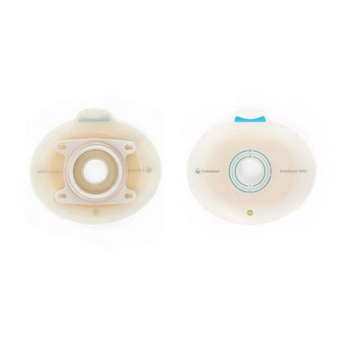 Coloplast, Ostomy Barrier SenSura  Mio Click Pre-Cut, Standard Wear Elastic 40 mm 2-Piece 20 to 35 mm, Box Of 5