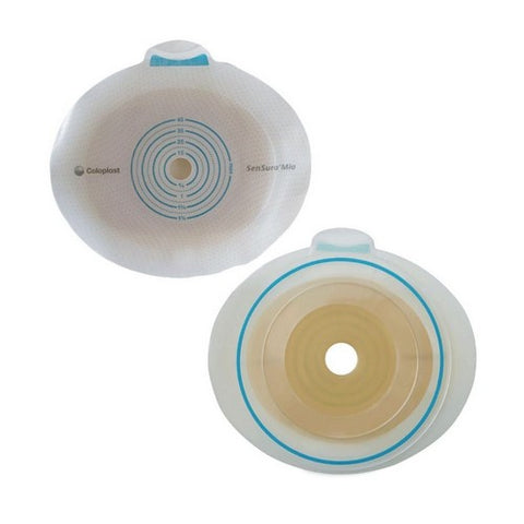 Coloplast, Ostomy Barrier SenSura  Mio Click Trim to Fit, Standard Wear Elastic 50 mm 2-Piece 30 to 45 mm, Box Of 5