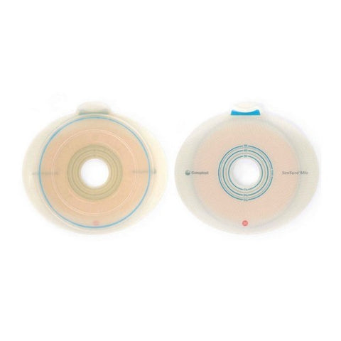 Coloplast, Ostomy Barrier SenSura  Mio Flex Pre-Cut, Standard Wear Elastic 50 mm Red Code 1-1/4 Inch Stoma, Box Of 5
