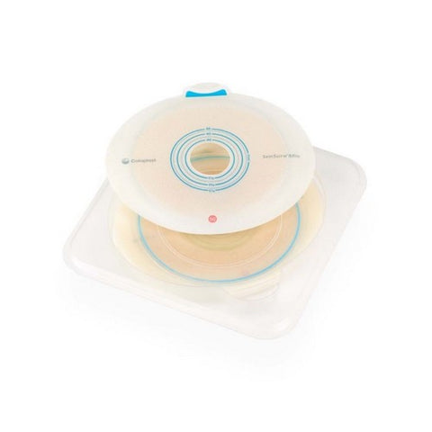 Coloplast, Ostomy Barrier SenSura  Mio Flex Pre-Cut, Standard Wear Elastic 50 mm Red Code 1-1/4 Inch Stoma, Box Of 5