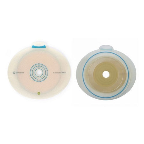Coloplast, Ostomy Barrier SenSura  Mio Flex Trim to Fit, Standard Wear Elastic 50 mm Red Code 35 to 48 mm, Box Of 5