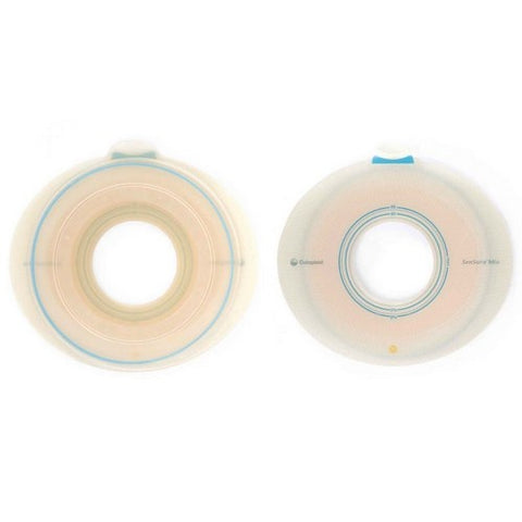 Coloplast, Ostomy Barrier SenSura  Mio Flex Pre-Cut, Standard Wear Elastic 50 mm Red Code 1-1/2 Inch Stoma, Box Of 5
