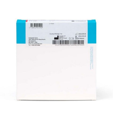 Coloplast, Ostomy Barrier SenSura  Mio Flex Pre-Cut, Standard Wear Elastic 50 mm Red Code 1-1/2 Inch Stoma, Box Of 5