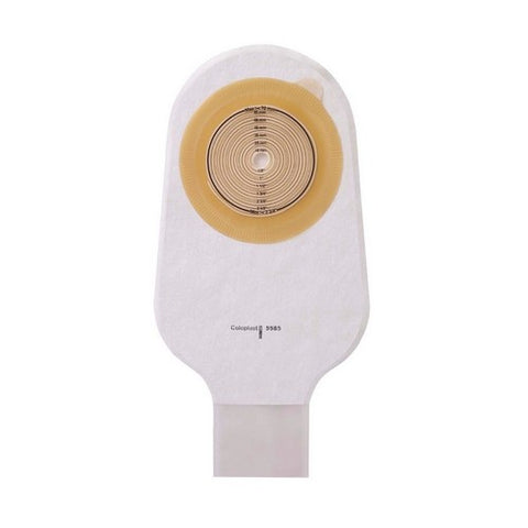 Coloplast, Ileostomy Pouch Assura  One-Piece System 10 Inch Length 10-55 mm Stoma Drainable Trim To Fit, Box Of 10