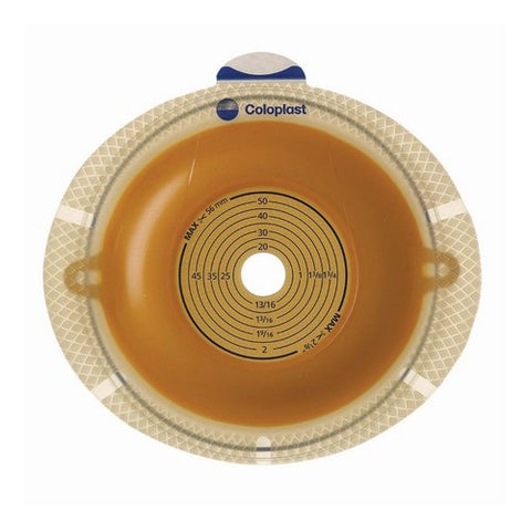 Coloplast, Ostomy Barrier Sensura  Flex Pre-Cut, Flexible Double Layer Adhesive 2 Inch Flange Red Code 1-1/4 In, Box Of 5