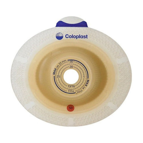 Coloplast, Ostomy Barrier SenSura  Flex Xpro Pre-Cut, Extended Wear Double Layer Adhesive 1-9/16 Inch Flange 7/, Box Of 5
